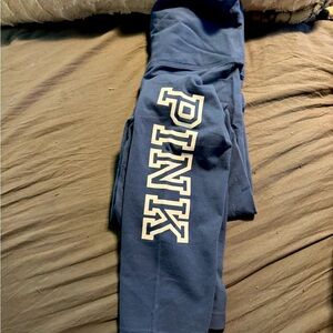 Blue PINK cotton legging yoga pants